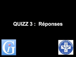 QUIZZ - Imagerie des Extrémités - Réponses (1/2)