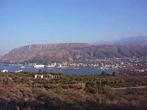 Panoramique mer-montagnes en CRETE