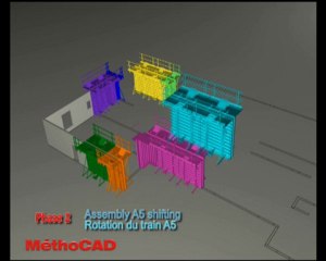 MethoCAD, optimizing the use of formworks