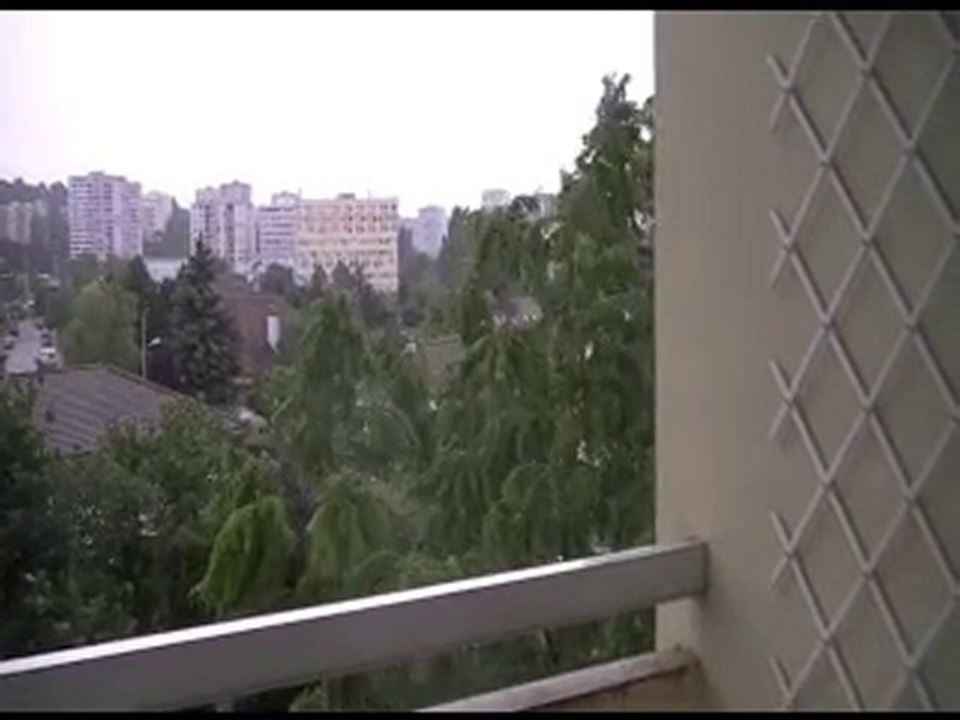 Vent fort Dijon 21 Juillet 2010