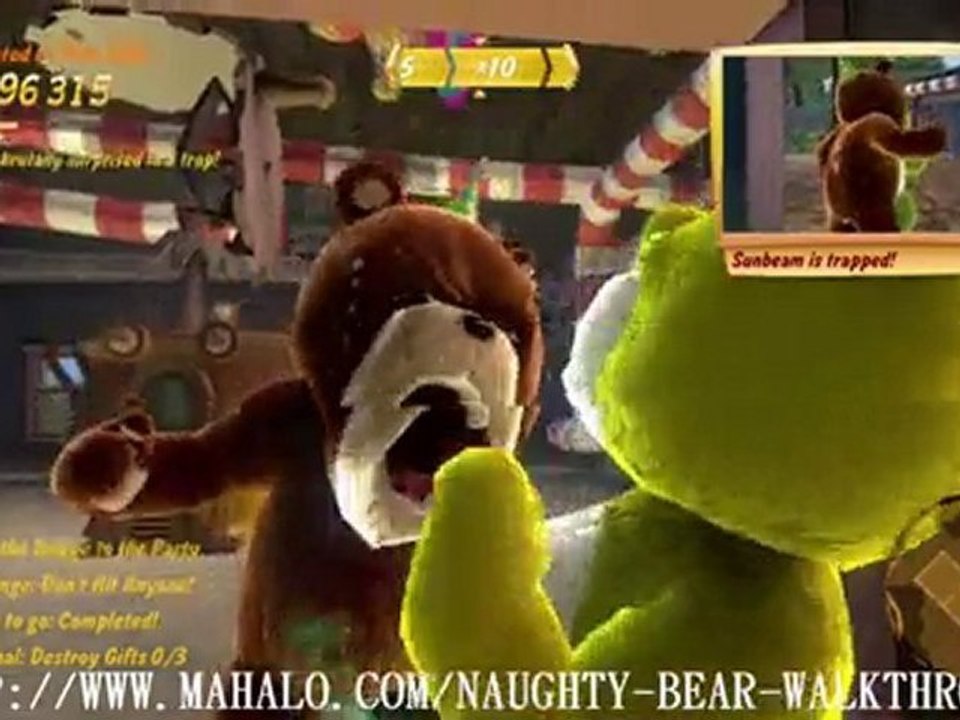 Naughty Bear Walkthrough - Episode 1-2