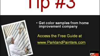 Home painting cost in Parkland