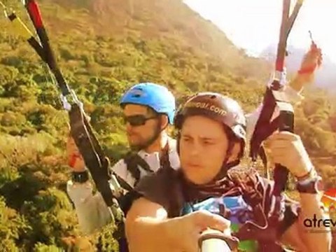 (HD) Voo Duplo de Parapente no Rio :: Pedra da Gávea (2010)