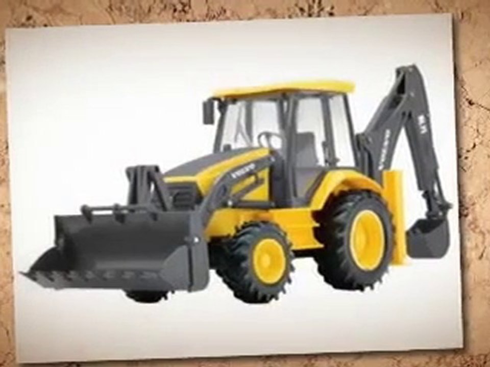 RC Excavator Action