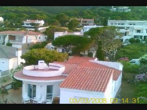 Vol avec caméra embarquée en espagne