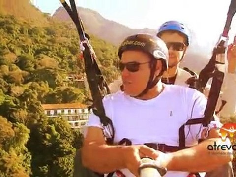 (HD) Voo Duplo de Parapente no Rio :: Pedra da Gávea (2010)