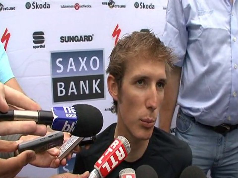 Sport365 / A.Schleck : « En jaune au départ du chrono »