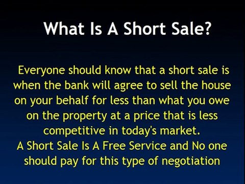 Get A Short Sale Approval To Stop Foreclosure