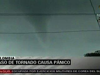 Paso de tornado causa pánico