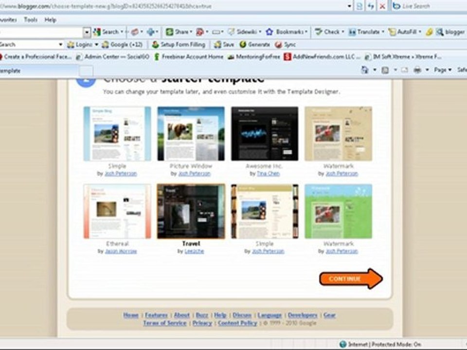Introduction to Blogger Video 1 - How To Get Set Up ...