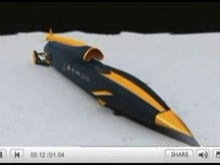 Bloodhound Supersonic Car 1.600 (km/h)