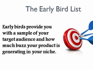 The Importance of Early Bird Marketing Lists