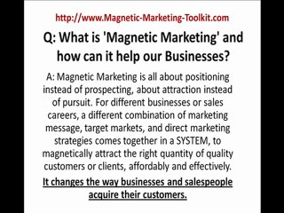 Marketing concepts for 2010 and beyond