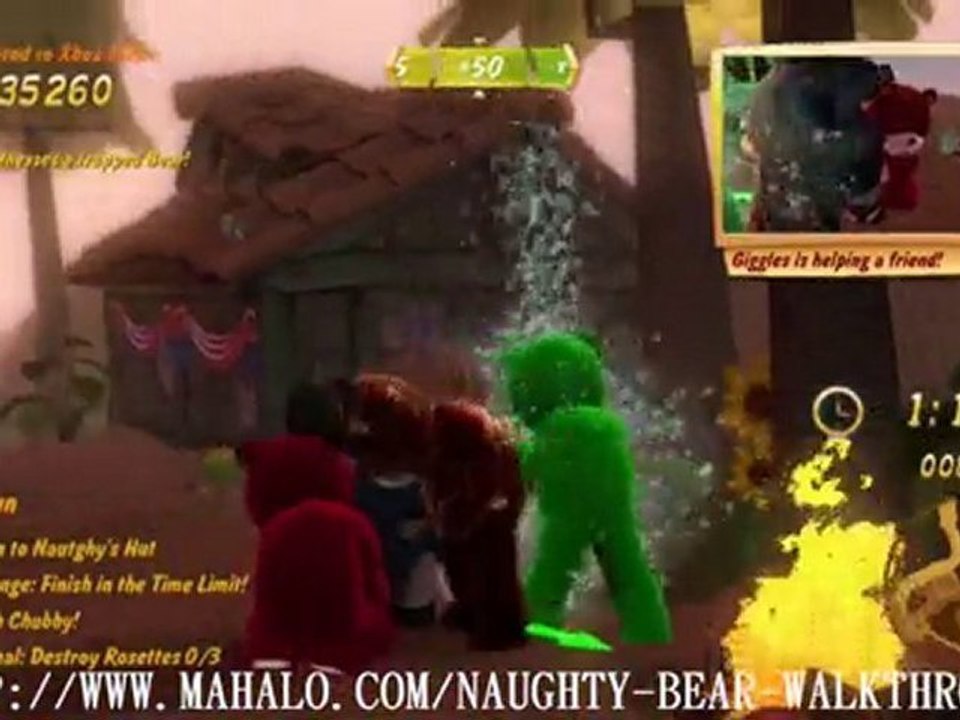 Naughty Bear Walkthrough - Episode 2-2