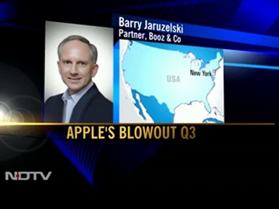 Booz & Co on Apple’s strong fiscal Q3 numbers