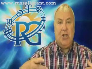 RussellGrant.com Video Horoscope Aries July Thursday 22nd