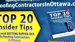 Ask Ottawa Roofing Contractors How They Handle Complaints