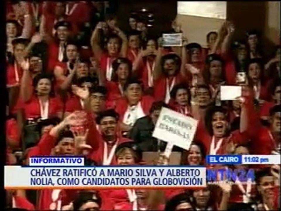 Chávez ratifica candidatos Globovisión - Noticias