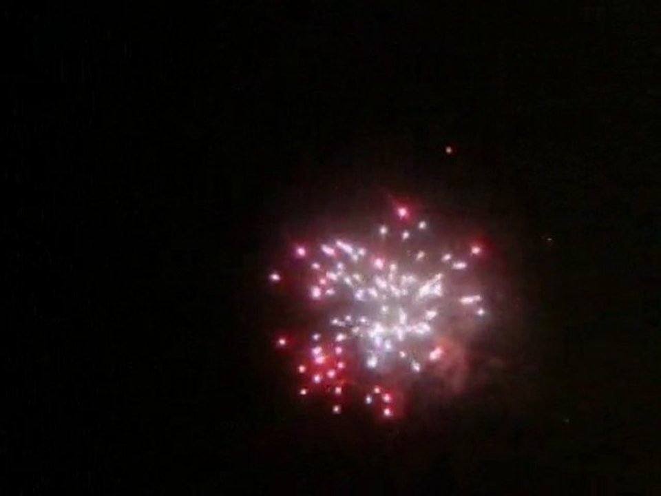 Feu d'artifice du 21 juillet 2010 à Neufchateau