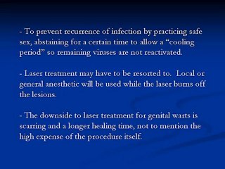 Genital Warts Treatment