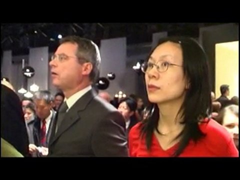 Inauguration Swarovski Bathroom à Budapest avec salle de bain design MONTANARO