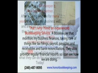 Bookkeeper in Livonia MI- Livonia Michigan Bookkeeper