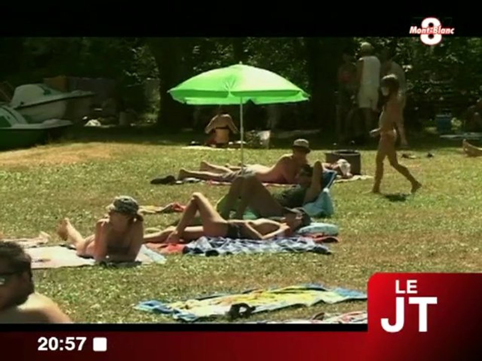 Lac d'Aiguebelette, le plus chaud d'Europe !