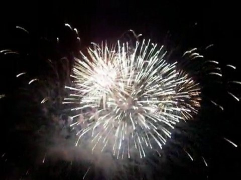 Feu d'artifice du 14 juillet 2010 La Seyne-sur-Mer : SUPERBE
