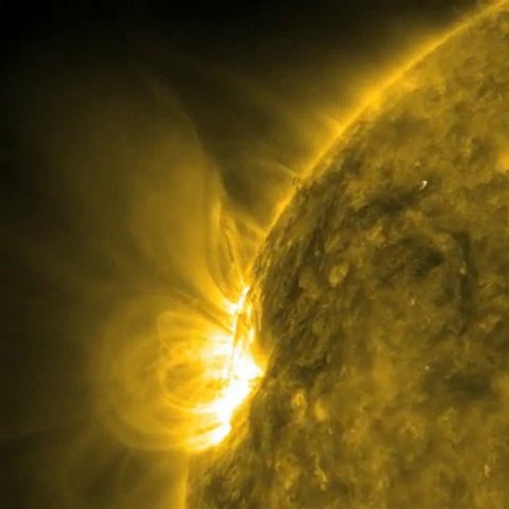 Région active solaire
