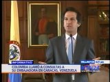 Colombia llama a embajadora en Venezuela -Noticias