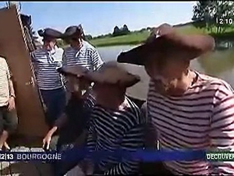 Les Gabarriers de Cosne/Loire au JT de France 3 Bourgogne