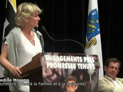 UMP Nadine Morano : notre parti tient ses engagements