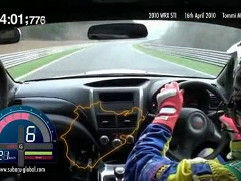 Томми Мякинен на предсерийной Subaru Impreza WRX STi установил новый рекорд