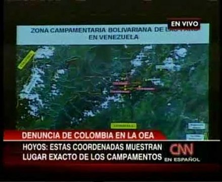 Colombia muestra pruebas FARC Venezuela-Noticias