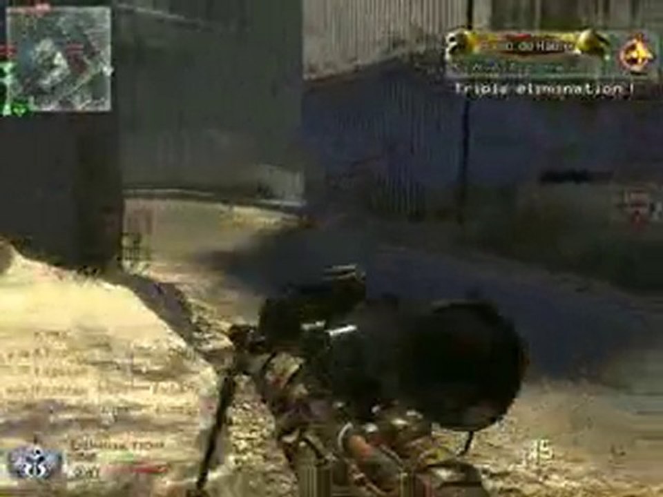 call of duty 6 modern warfar 2 sniper