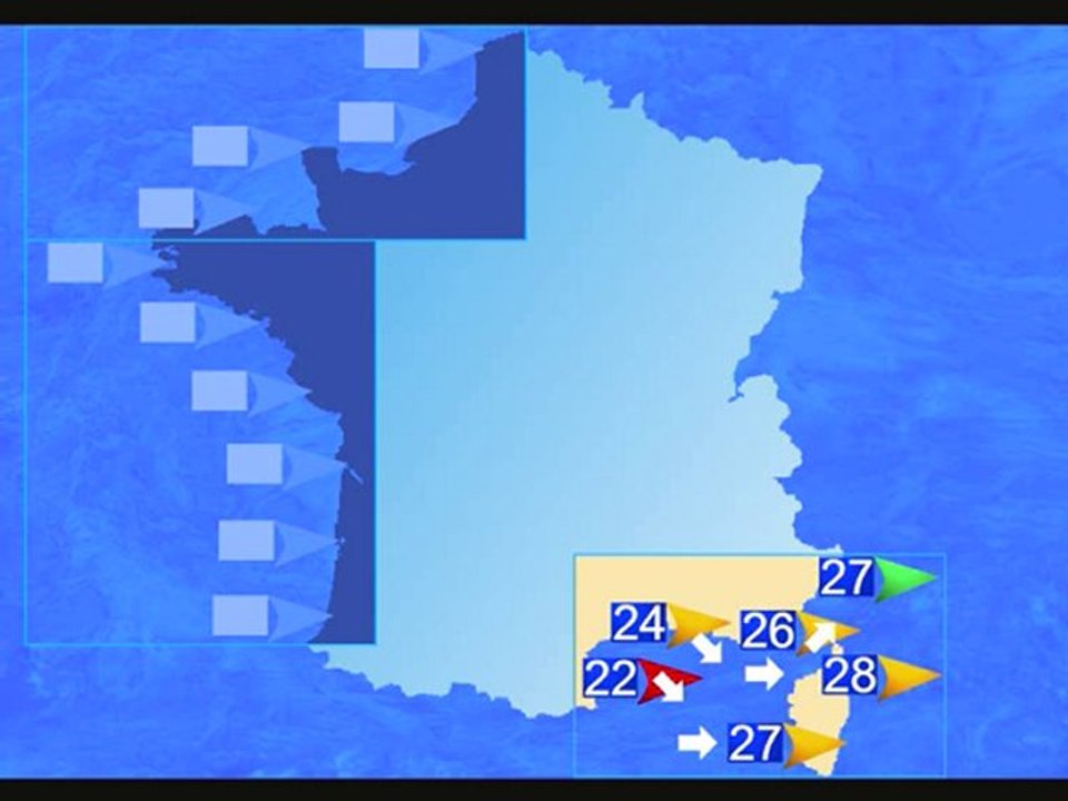 Météo des plages 23 juillet 2010