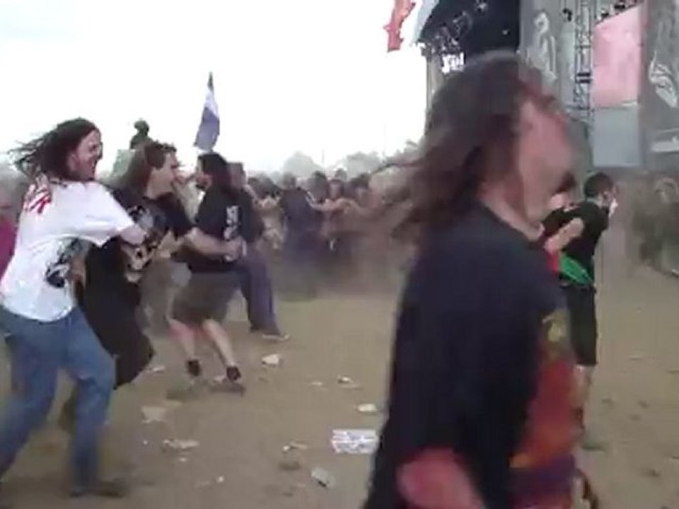 Extrait du concert d'Exodus au Hellfest 2010