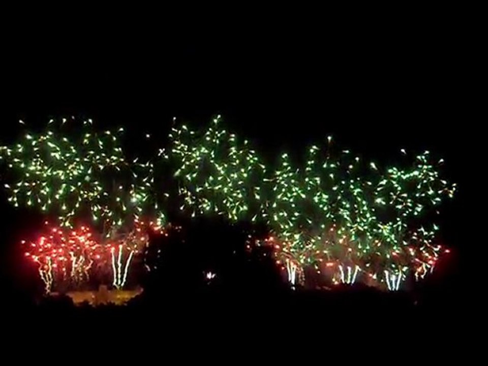 Feu d'artifice Carcassonne 2010 - Fireworks Carcassonne