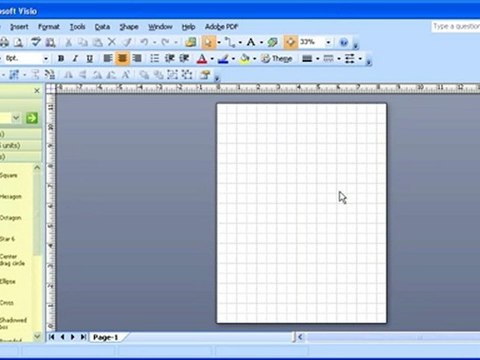 Microsoft Visio help: Using Basic Drawing Skills