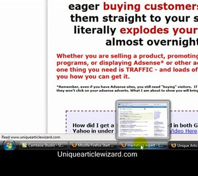 Unique Article Wizard Bonus | Unique Article Wizard Review