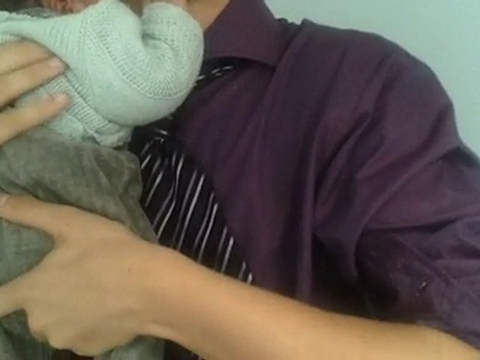 Papa qui chante !