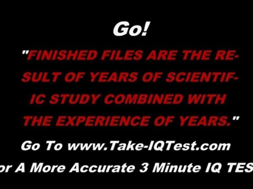 Are You a Genius? Take a 10 Second IQ Test Quiz