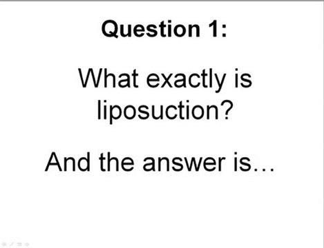 Liposuction San Jose - What is Liposuction
