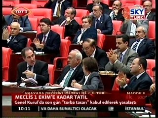 Meclis 1 Ekim'e Kadar Tatil