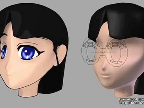 Textured Eyes with drivers - Blender 3D