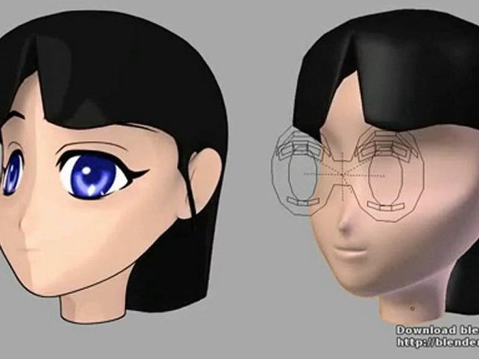 Textured Eyes with drivers - Blender 3D