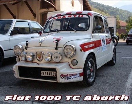 10ème montée historique du col de Tende 2010 Fiat Abarth