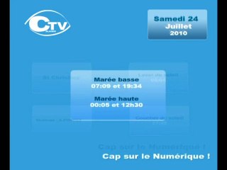 Calaisis TV: Météo pour le samedi 24 juillet