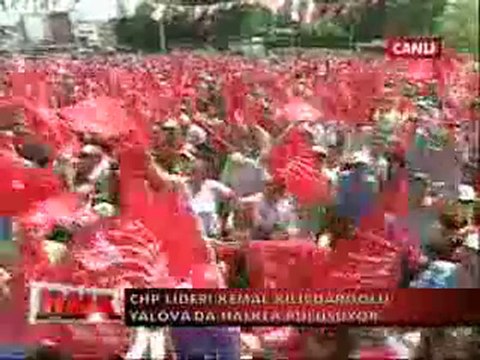 Kemal Kılıçdaroğlu Yalova miting