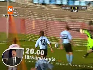 Vikingur Gota 0 - 4 Beşiktaş www.besiktasim.net